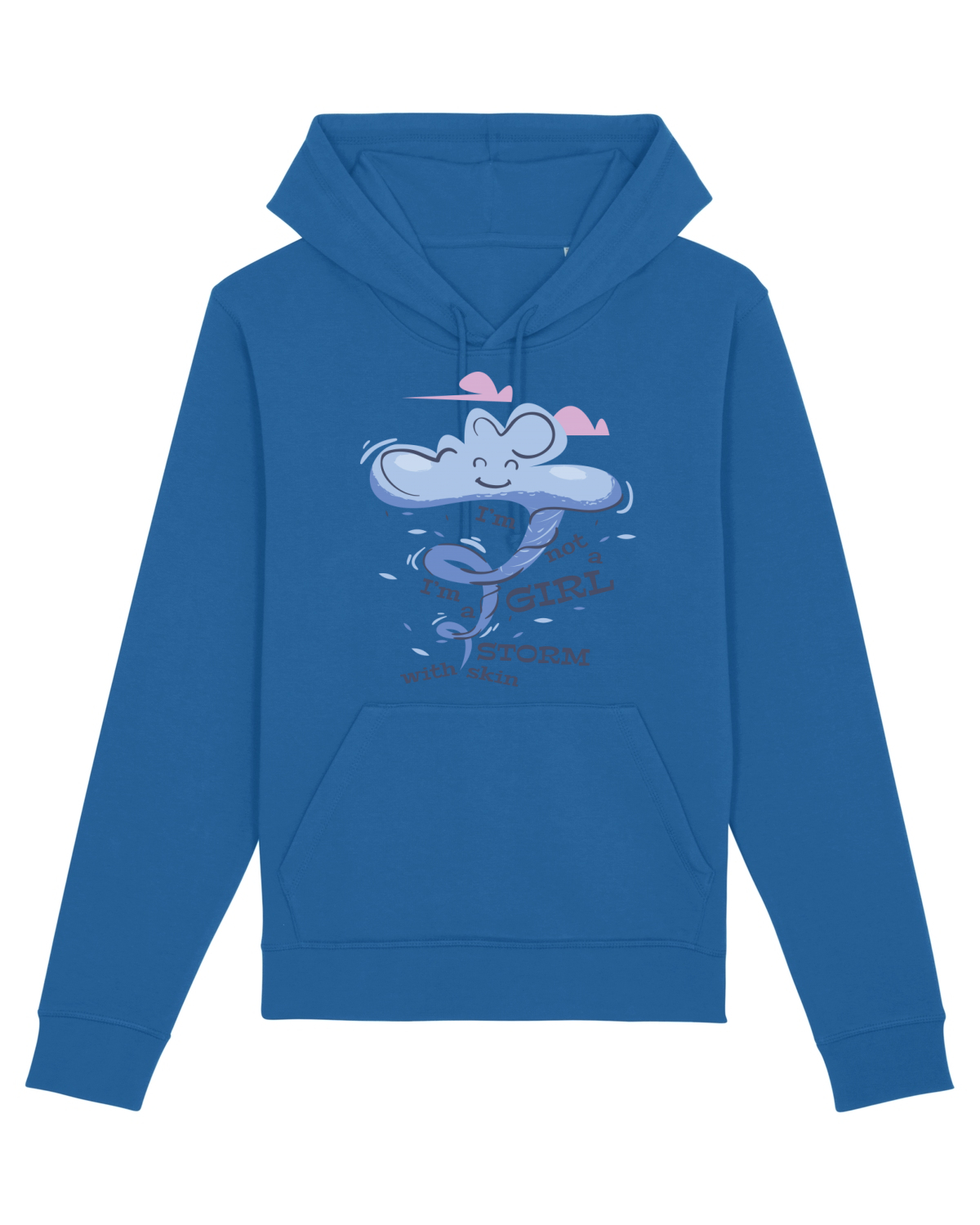 Hanorac Unisex Drummer Royal Blue