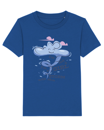 I'm Not A Girl I'm A Storm With Skin Majorelle Blue
