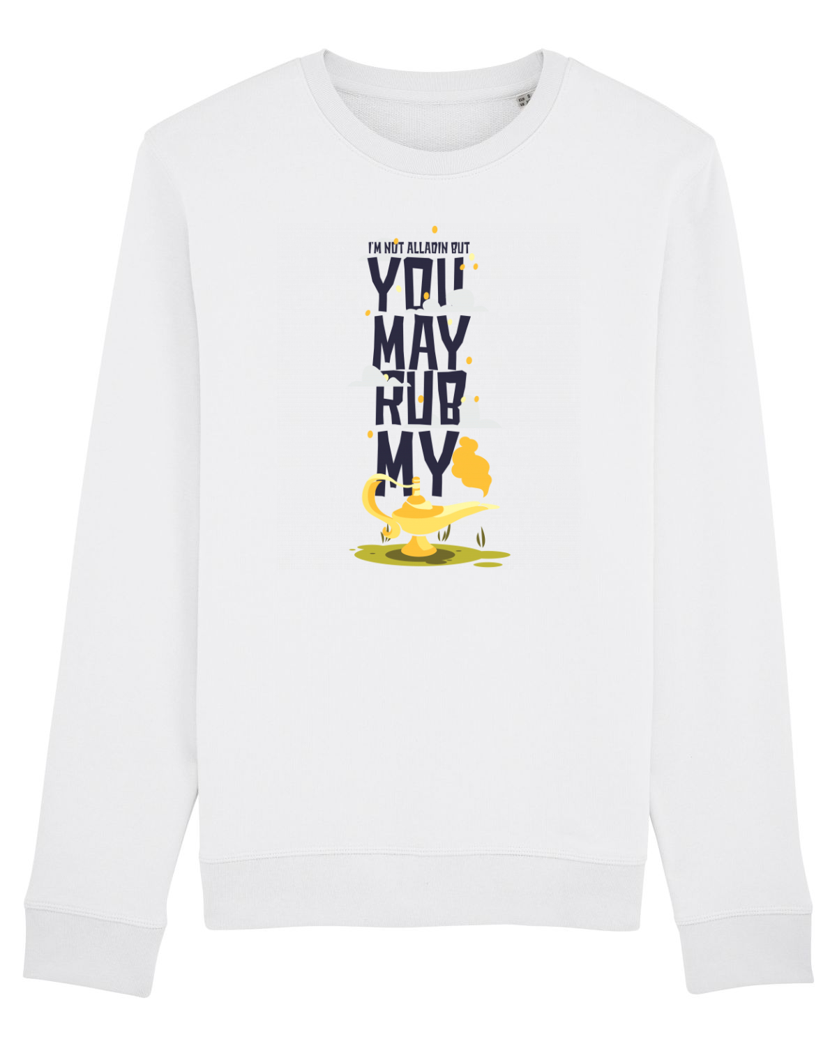 Bluză mânecă lungă Unisex Rise White
