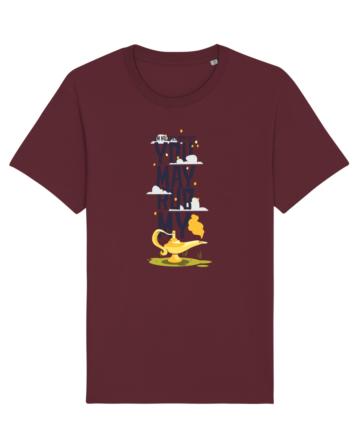 Tricou mânecă scurtă Unisex Rocker Burgundy