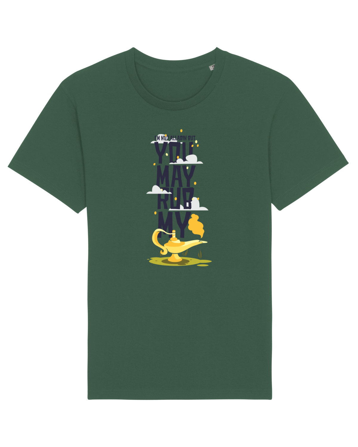 Tricou mânecă scurtă Unisex Rocker Bottle Green