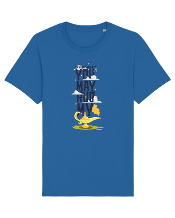 I'm Not Alladin But You May Rubb My Lamp Royal Blue