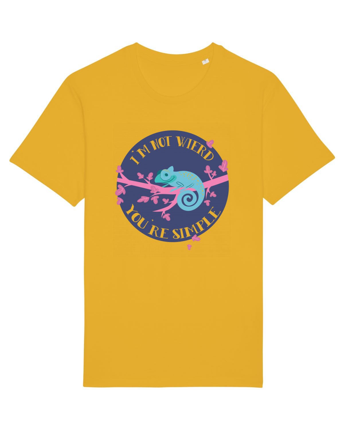 Tricou mânecă scurtă Unisex Rocker Spectra Yellow