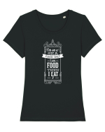 I'm On A Sea Food Diet Tricou mânecă scurtă guler larg fitted Damă Expresser