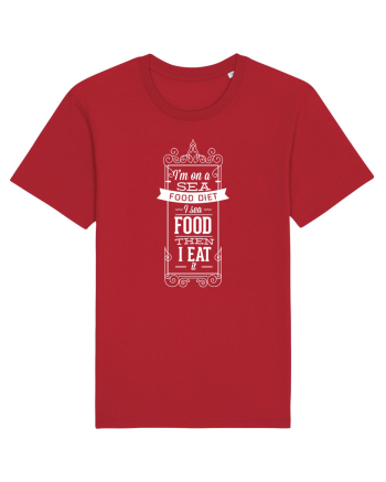 I'm On A Sea Food Diet Red