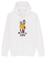 Leaf Me Alone Hanorac cu fermoar Unisex Connector