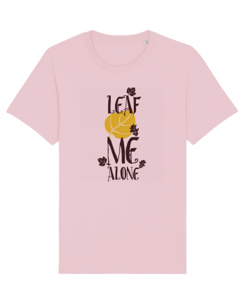 Leaf Me Alone Cotton Pink