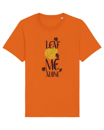 Leaf Me Alone Bright Orange