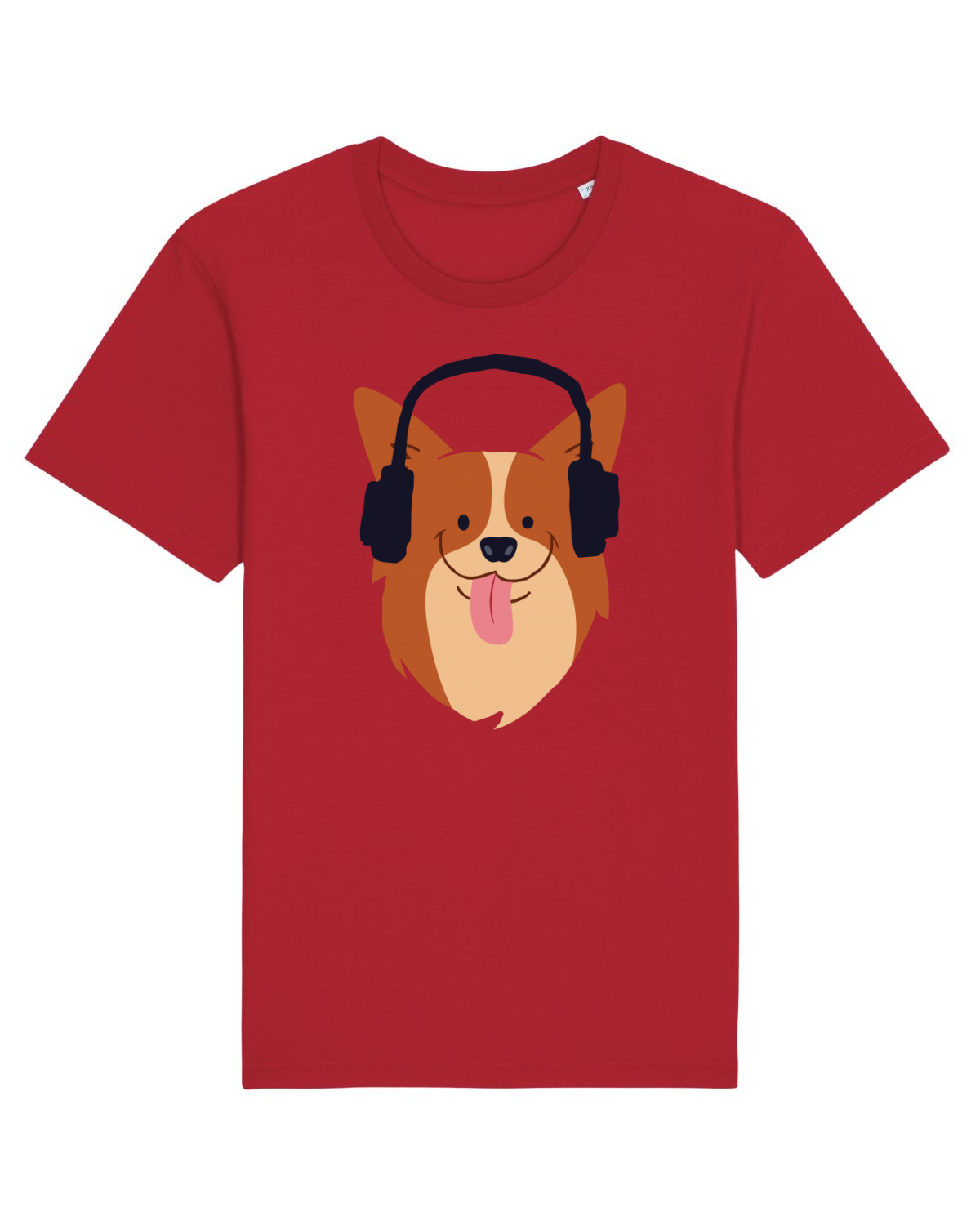 Tricou mânecă scurtă Unisex Rocker Red