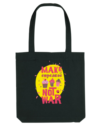 Make Cupcakes Not War Black