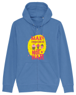 Make Cupcakes Not War Hanorac cu fermoar Unisex Connector