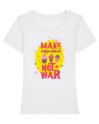 Make Cupcakes Not War White