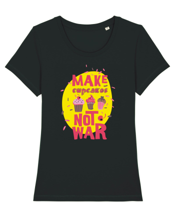 Make Cupcakes Not War Black