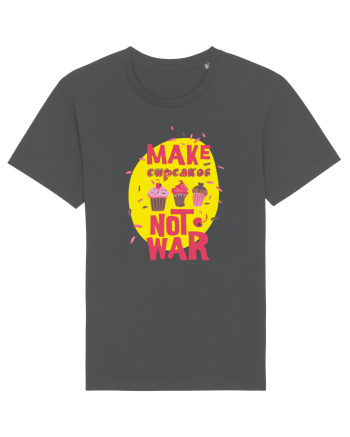 Make Cupcakes Not War Anthracite