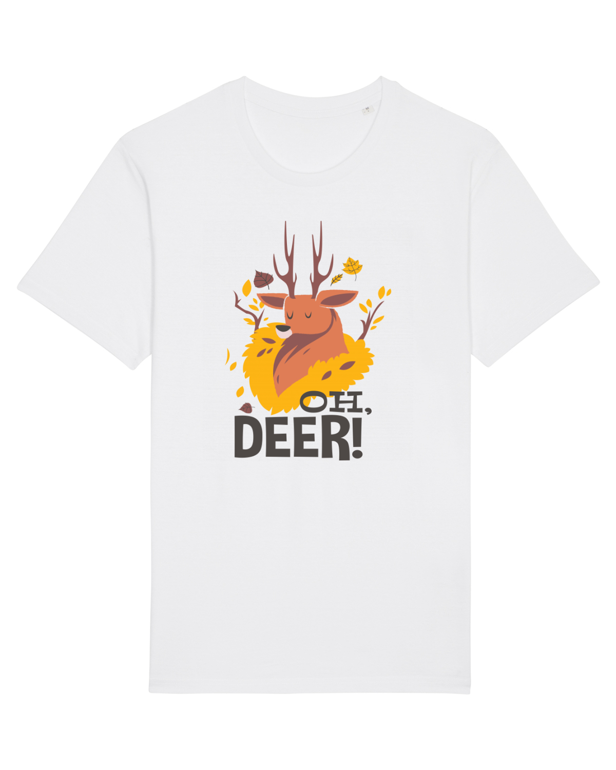 Tricou mânecă scurtă Unisex Rocker White