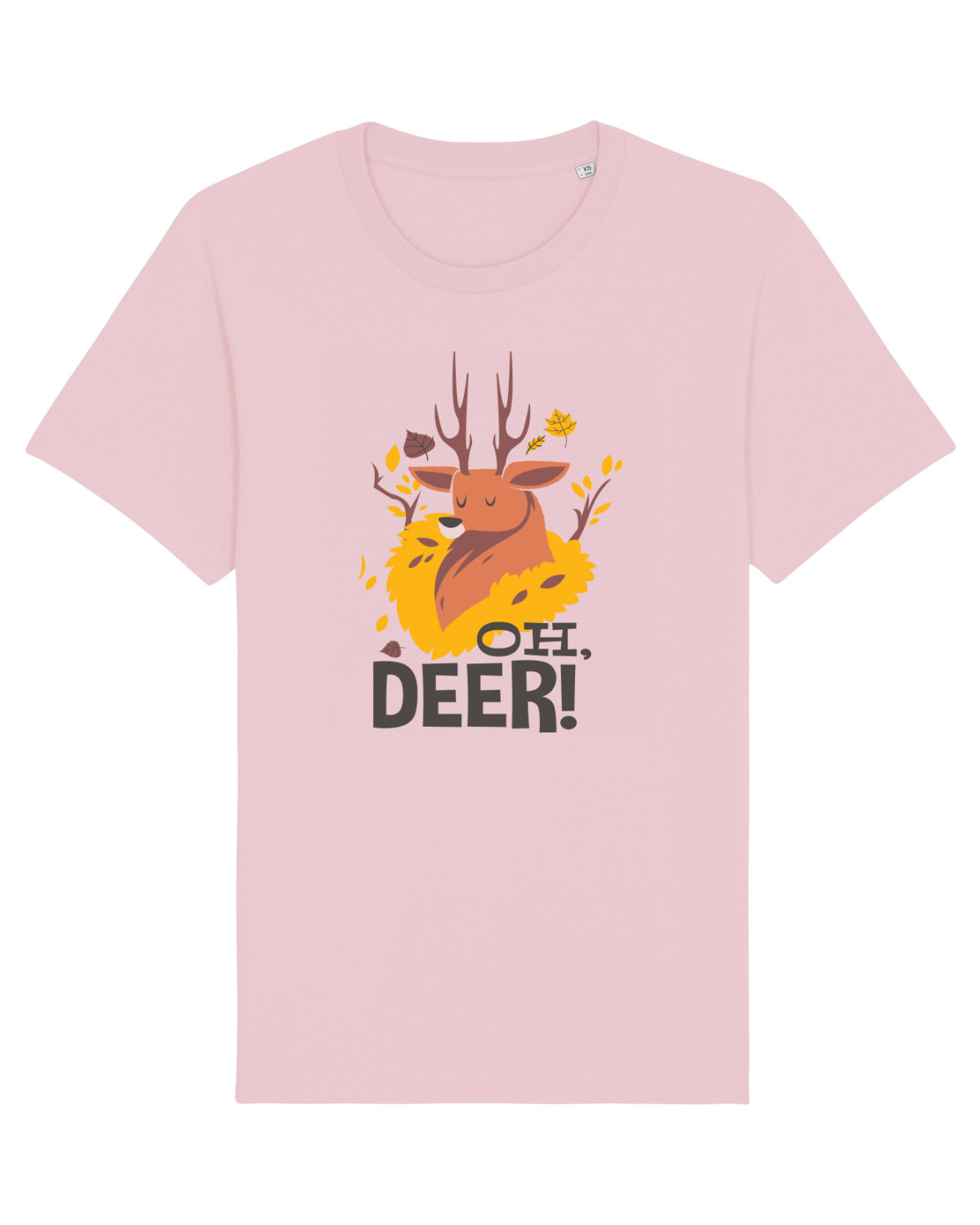 Tricou mânecă scurtă Unisex Rocker Cotton Pink