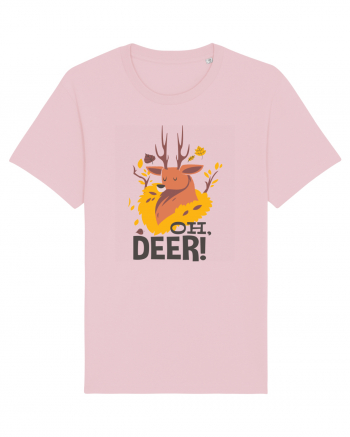 Oh, Deer! Cotton Pink