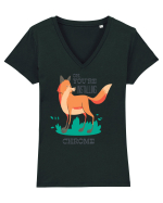 Oh, You're Installing Chrome Tricou mânecă scurtă guler V Damă Evoker