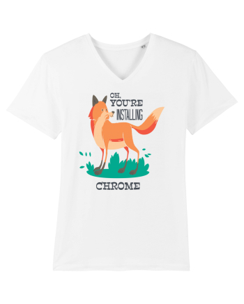 Oh, You're Installing Chrome White