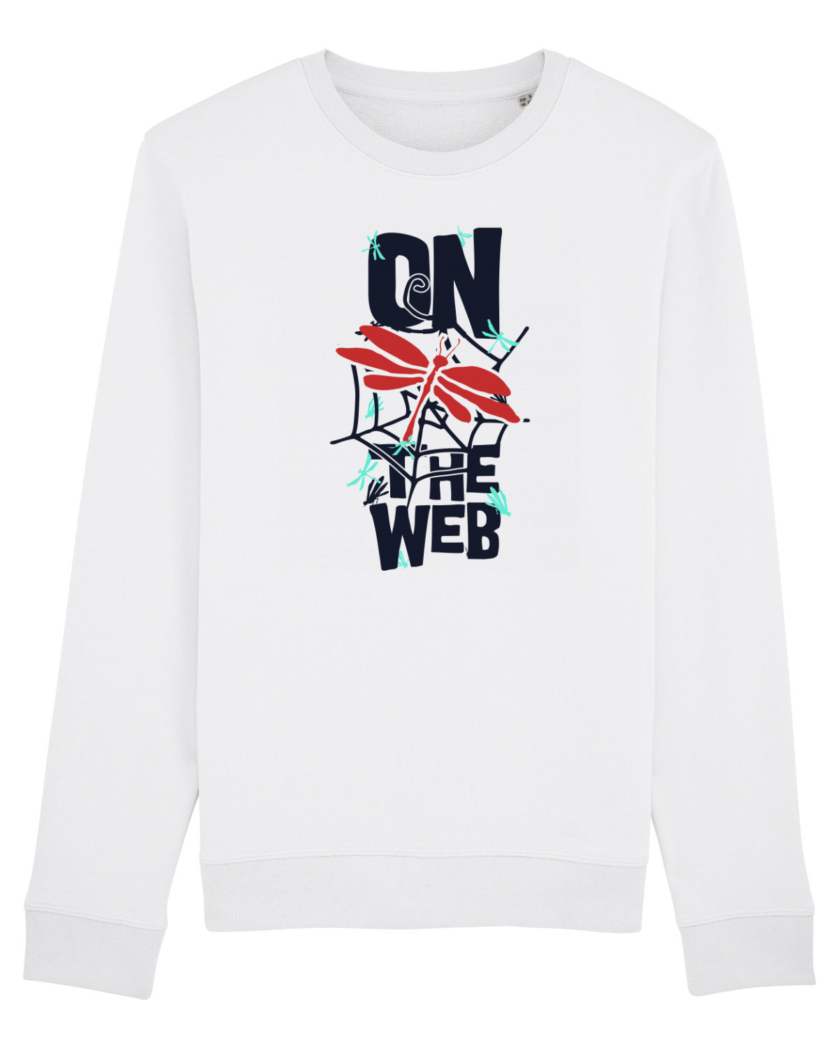 Bluză mânecă lungă Unisex Rise White