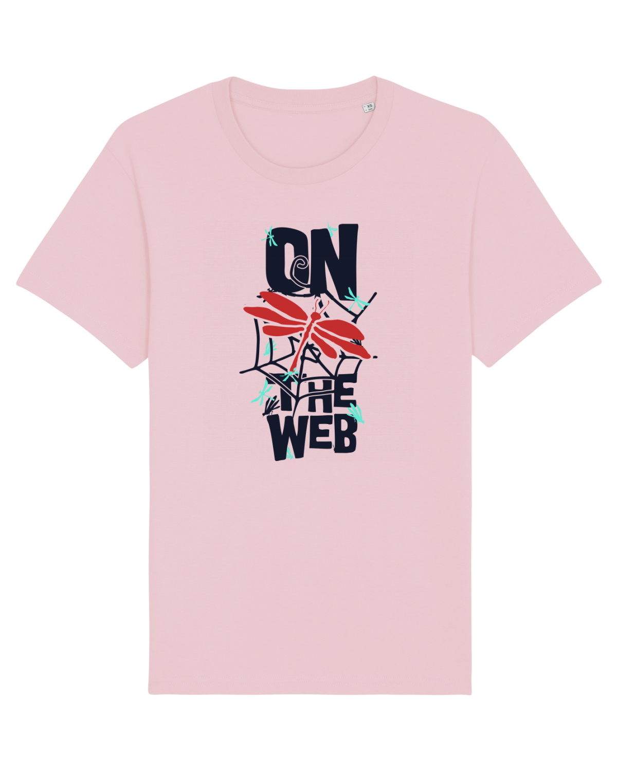 Tricou mânecă scurtă Unisex Rocker Cotton Pink