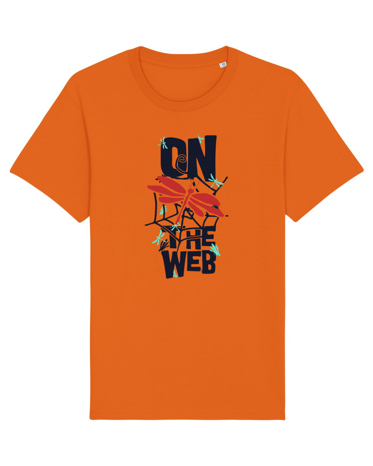 Tricou mânecă scurtă Unisex Rocker Bright Orange