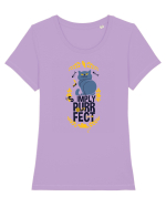 Simply Purrfect Tricou mânecă scurtă guler larg fitted Damă Expresser