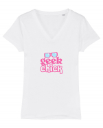 Geek chic Tricou mânecă scurtă guler V Damă Evoker