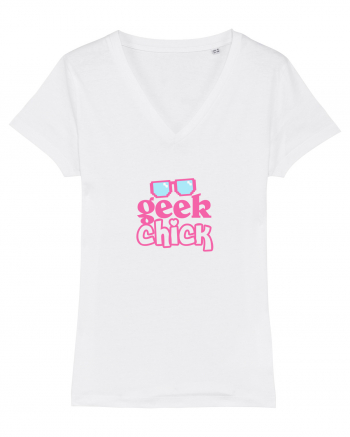 Geek chic White