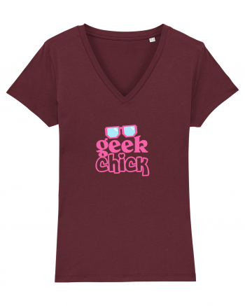 Geek chic Burgundy