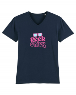 Geek chic Tricou mânecă scurtă guler V Bărbat Presenter