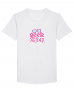 Geek chic Tricou mânecă scurtă guler larg Bărbat Skater