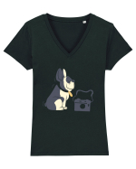Stay Tricou mânecă scurtă guler V Damă Evoker