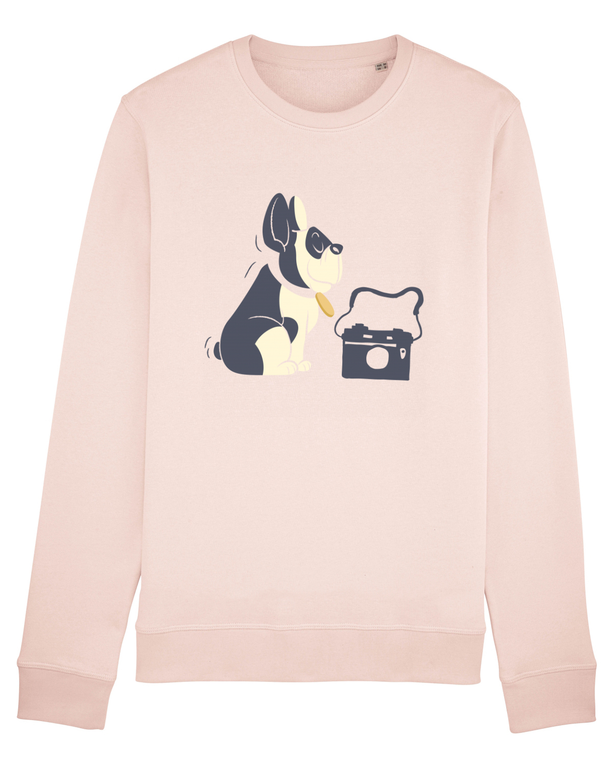 Bluză mânecă lungă Unisex Rise Candy Pink