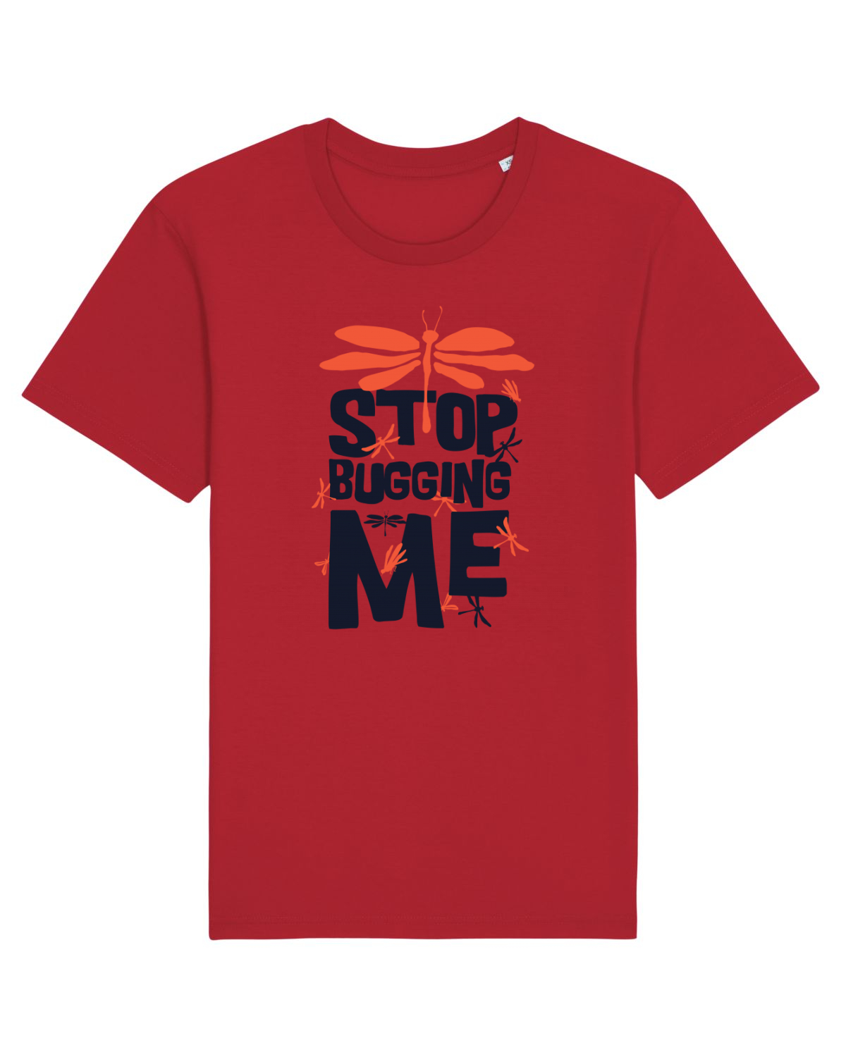 Tricou mânecă scurtă Unisex Rocker Red