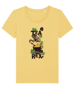 Tea Rex Tricou mânecă scurtă guler larg fitted Damă Expresser