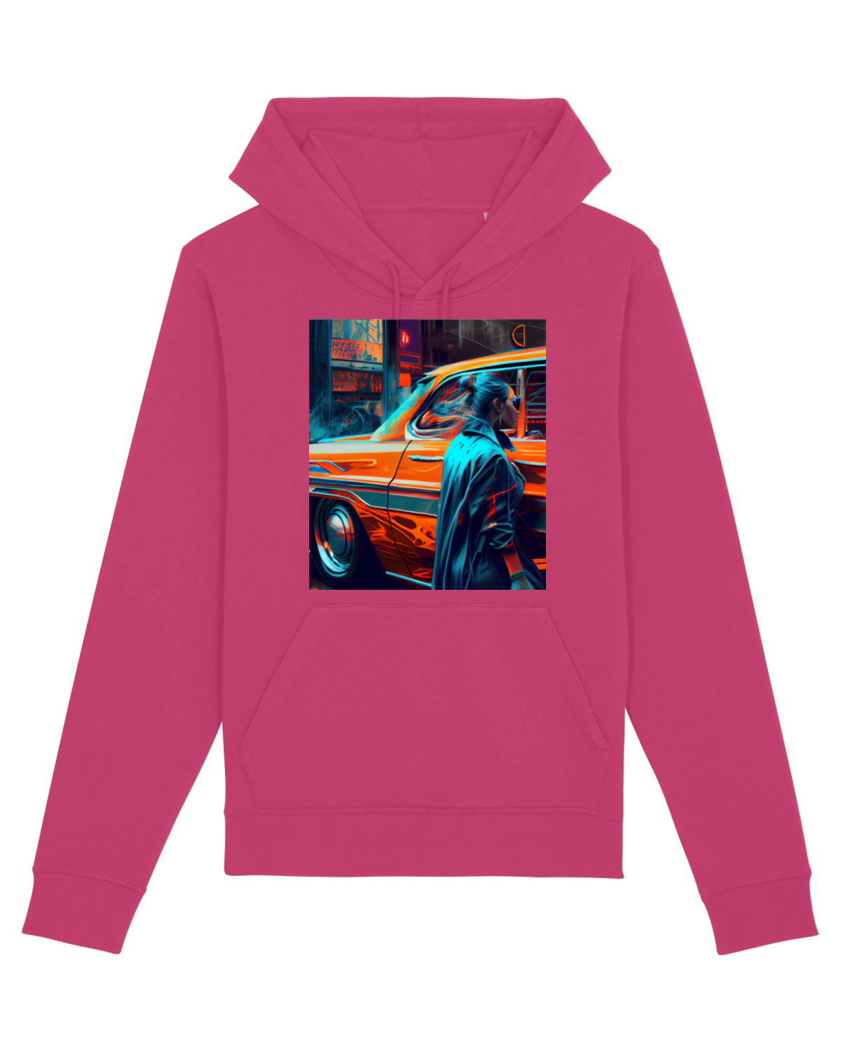 Hanorac Unisex Drummer Raspberry