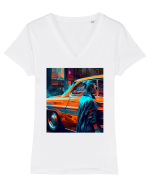 DIGITAL ART 2 Tricou mânecă scurtă guler V Damă Evoker