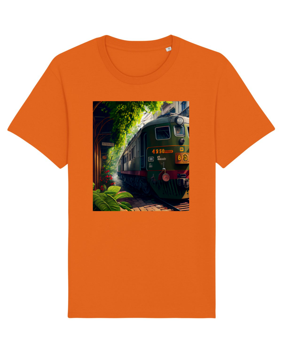 Tricou mânecă scurtă Unisex Rocker Bright Orange
