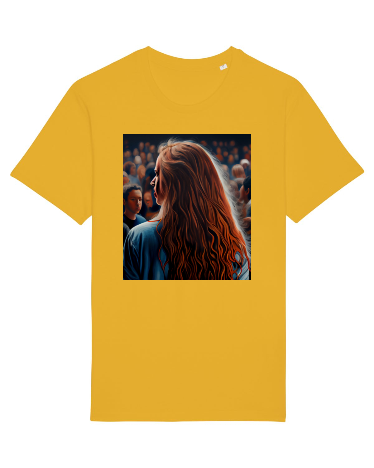 Tricou mânecă scurtă Unisex Rocker Spectra Yellow
