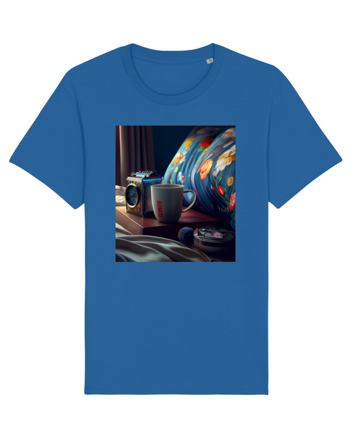 Tricou mânecă scurtă Unisex Rocker Royal Blue