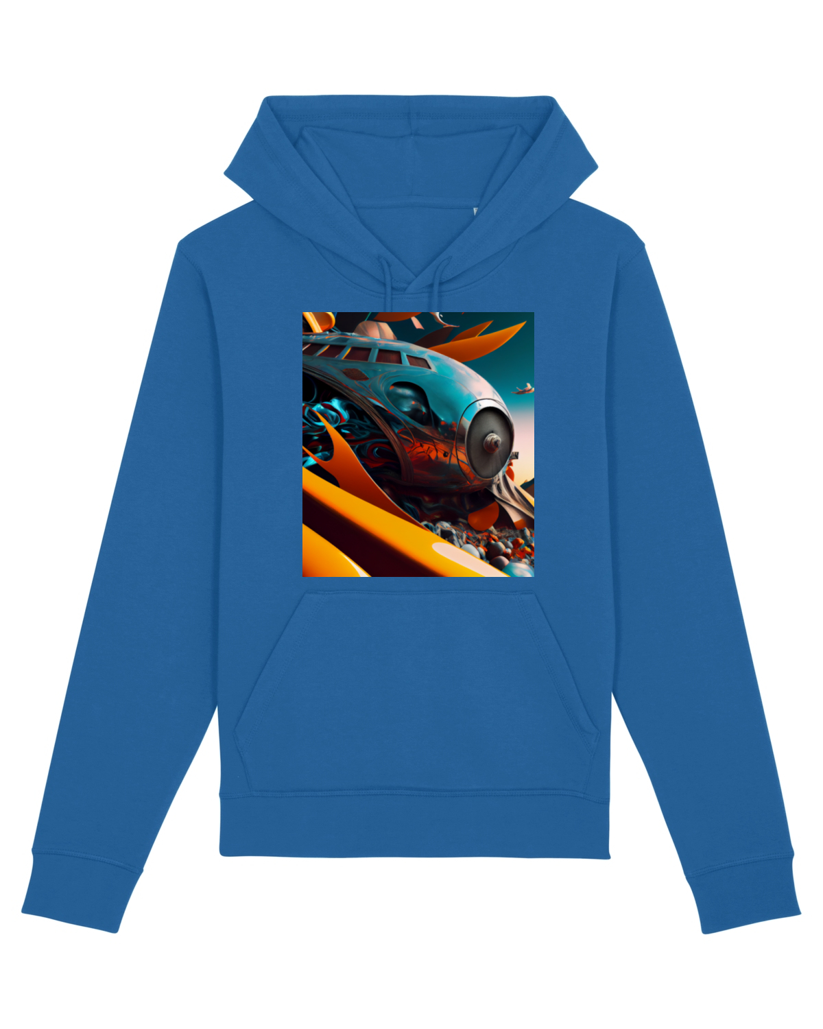 Hanorac Unisex Drummer Royal Blue