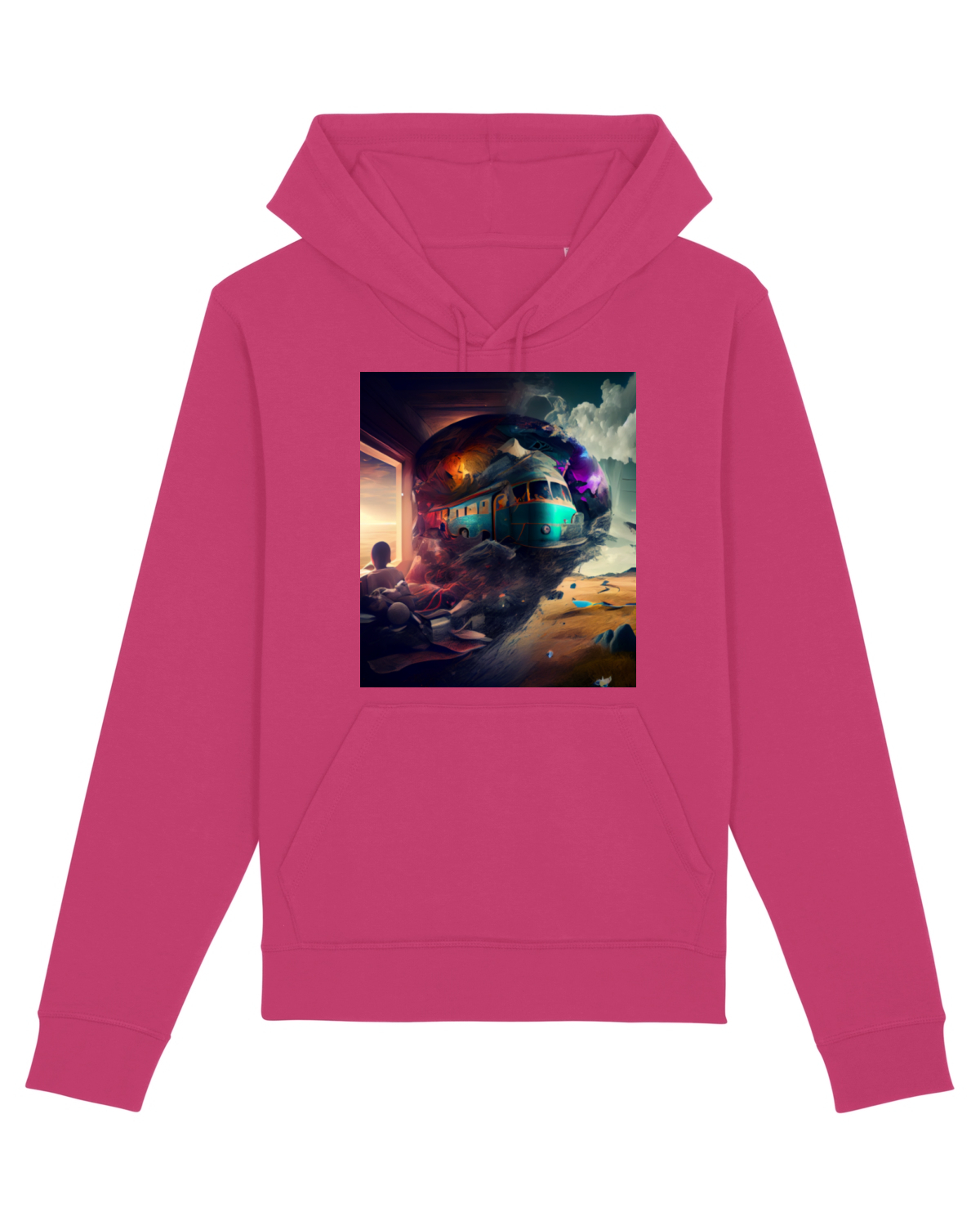 Hanorac Unisex Drummer Raspberry