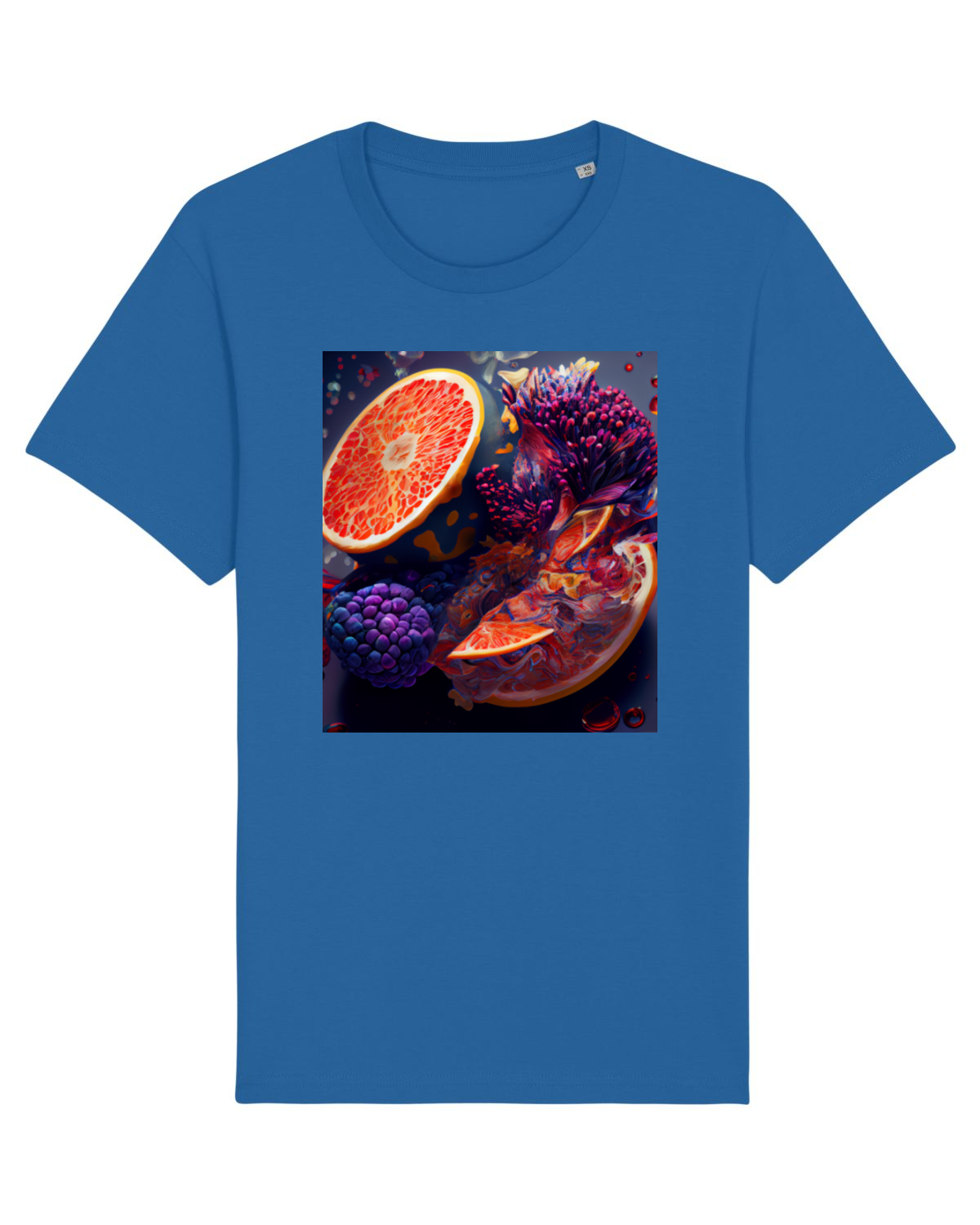 Tricou mânecă scurtă Unisex Rocker Royal Blue
