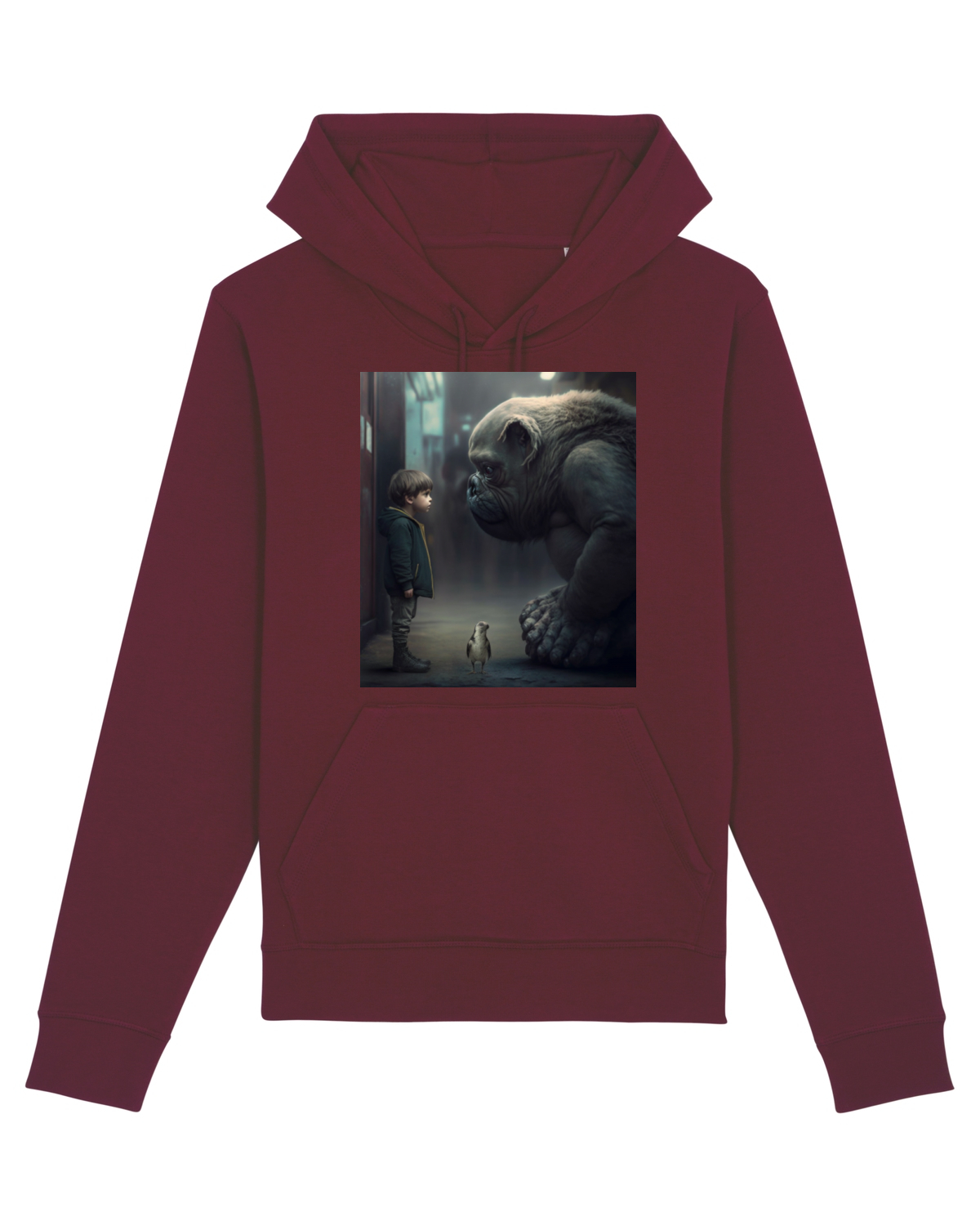 Hanorac Unisex Drummer Burgundy