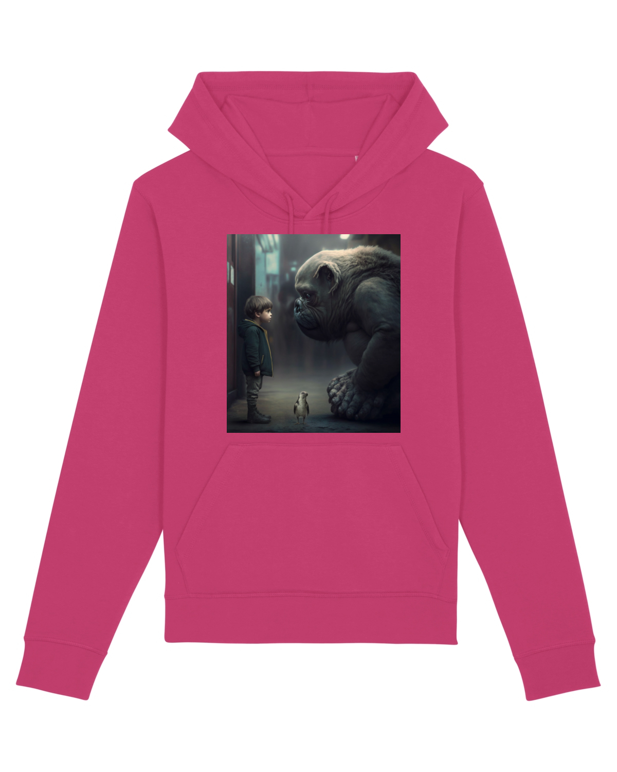 Hanorac Unisex Drummer Raspberry