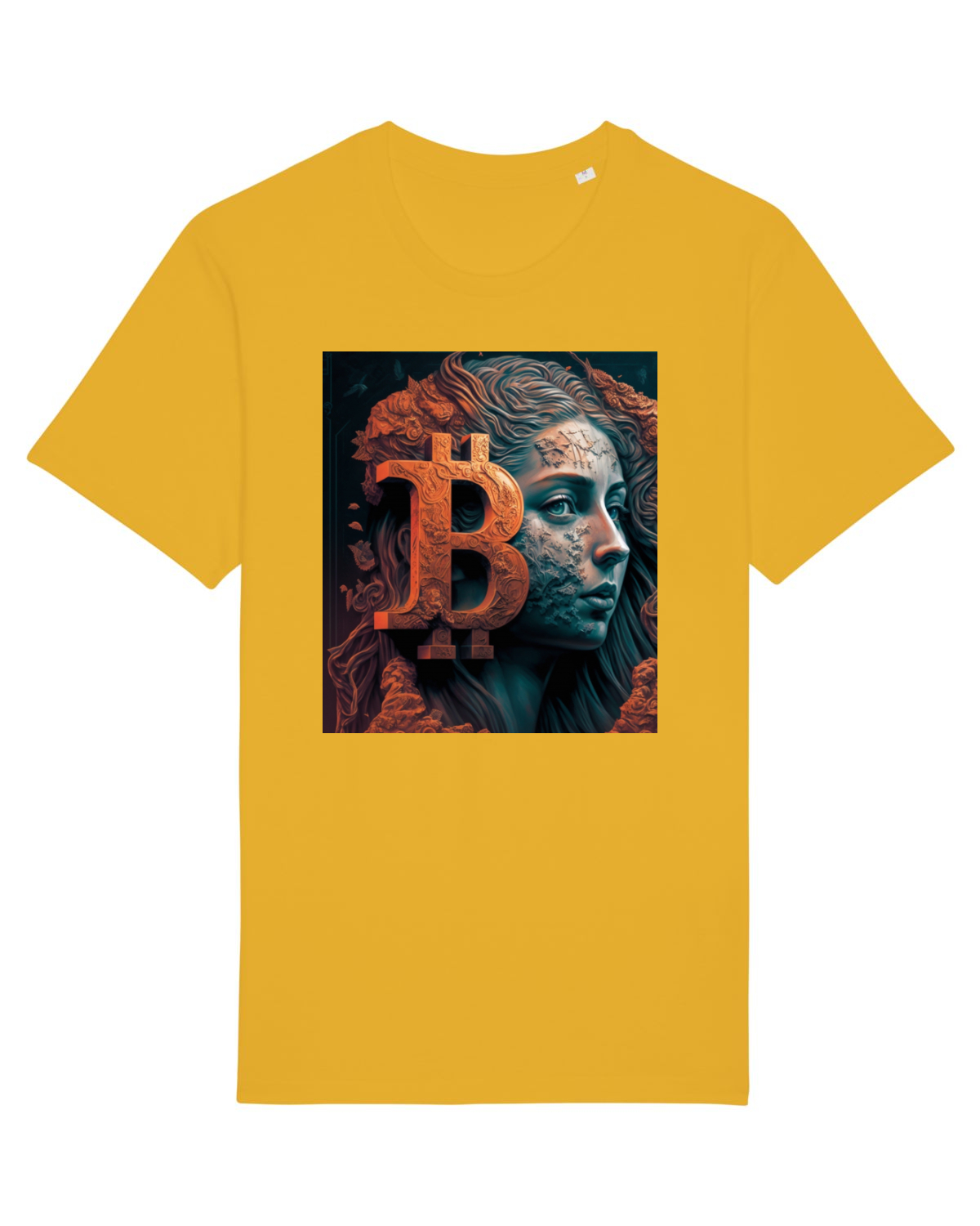 Tricou mânecă scurtă Unisex Rocker Spectra Yellow