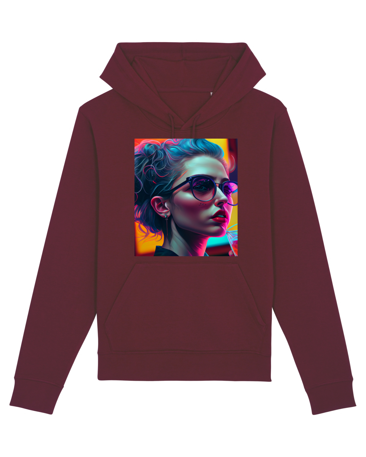 Hanorac Unisex Drummer Burgundy