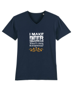 BEER Tricou mânecă scurtă guler V Bărbat Presenter