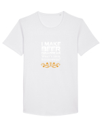 BEER Tricou mânecă scurtă guler larg Bărbat Skater